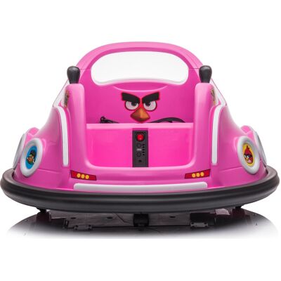Elbil Angry Birds Bumper Bil, Lyserød Elbil Angry Birds Bumper Bil, Lyserød