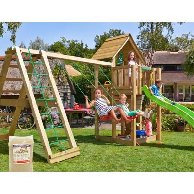 Jungle Gym Cubby Legetårn M/climb, Sand & Rutsjeb. Jungle Gym Cubby Legetårn M/climb, Sand & Rutsjeb.