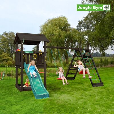 Jungle Gym Casa 2.1 Legetårn M/climb Og Rutsjebane Jungle Gym Casa 2.1 Legetårn M/climb Og Rutsjebane