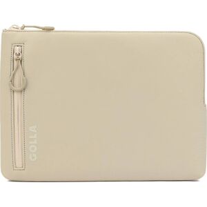 Golla 14" crème laptop sleeve - Vandafvisende neopren Golla 14" crème laptop sleeve - Vandafvisende neopren