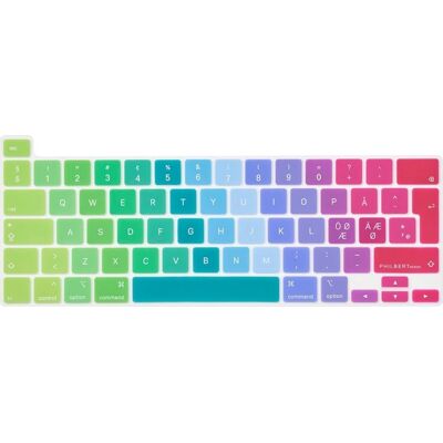 Philbert Kb Cover Macbook 13-16" Pro 2022, Rainbow Philbert Kb Cover Macbook 13-16" Pro 2022, Rainbow