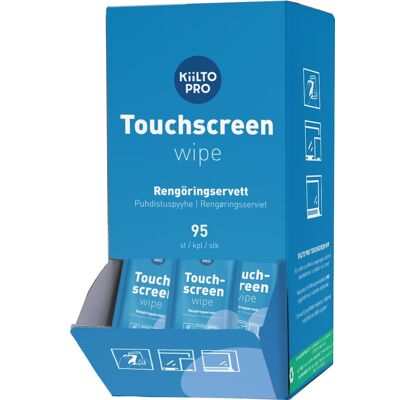 Kiilto Pro Touchscreen Wipes 14,5% 95 Wipes Kiilto Pro Touchscreen Wipes 14,5% 95 Wipes