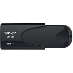 PNY Usb 3.1 Attache 4 - 256gb, Sort