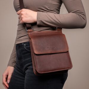 Velorbis Crossbody I Bøffellæder, Brun Velorbis Crossbody I Bøffellæder, Brun
