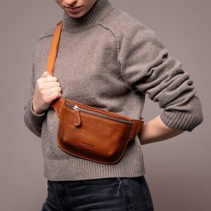 Velorbis Bumbag I Bøffellæder, Honey Velorbis Bumbag I Bøffellæder, Honey