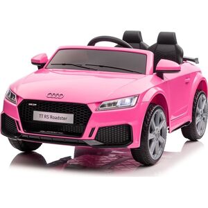 Elbil Audi Tt Rs Roadster Til Børn, Lyserød Elbil Audi Tt Rs Roadster Til Børn, Lyserød