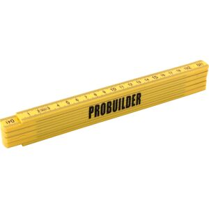 Probuilder Tommestok, 2 M, Plastik