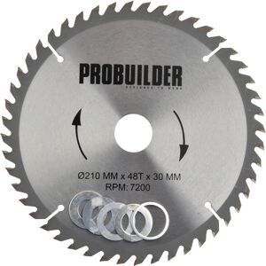 Probuilder Klinge, 210x30x2,2 Mm, T48