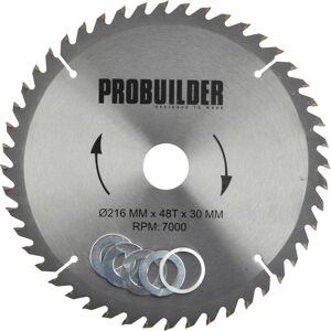 Probuilder Klinge, 216x30x2,5 Mm, T48