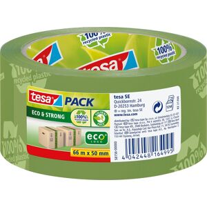 Tesa Ecologo Pakketape   S   50mm X 50m   Grøn