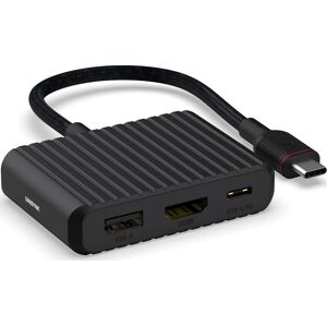 Unisynk 3-I-1 Universal Usb-C Hub, Sort