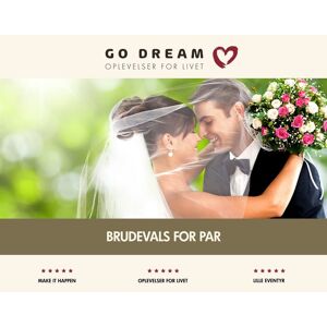 Go Dream Oplevelsesgave - Brudevals For Par