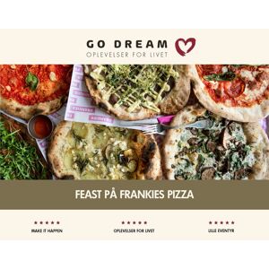 Go Dream Oplevelsesgave - Feast På Frankies Pizza