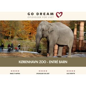 Go Dream Oplevelsesgave - København Zoo, Entre Barn