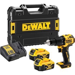 Dewalt Kulfri Slagboremaskine 18v 2x 4.0 Ah