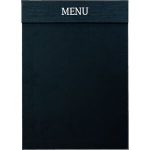 Peleman Menu Clipboard   A4   Charcoal