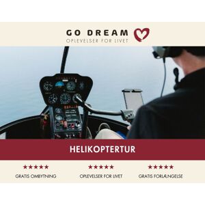 Go Dream Oplevelsesgave - Helikoptertur