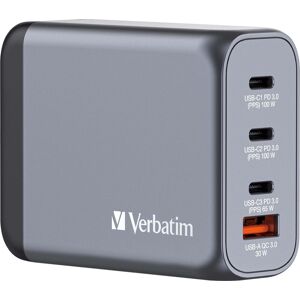 Verbatim Gnc-100 Gan Usb-A/usb-C Oplader, 100w