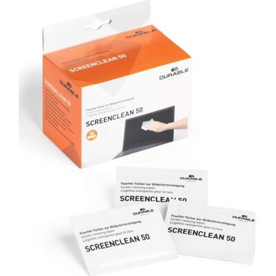 Durable Screenclean 50, 50 Stk. Durable Screenclean 50, 50 Stk.