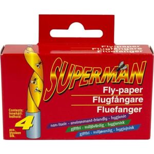 Superman Fluefanger, 4 Stk.