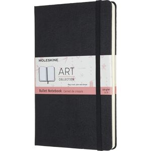 Moleskine Art Bullet Notesbog L Sort Moleskine Art Bullet Notesbog L Sort