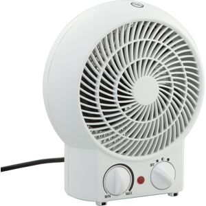 No-Name Ventilator Og Varmeblæser 2000 Watt, Hvid