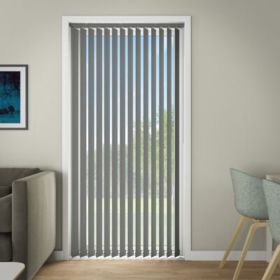 Debel Line Lamelgardin, 240x250 Cm, Grå Debel Line Lamelgardin, 240x250 Cm, Grå