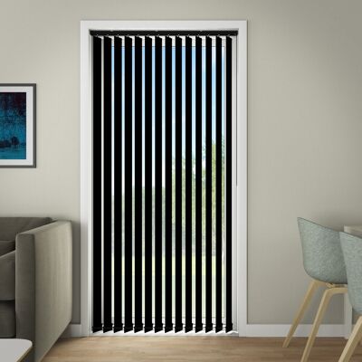 Debel Line Lamelgardin, 150x250 Cm, Sort Debel Line Lamelgardin, 150x250 Cm, Sort