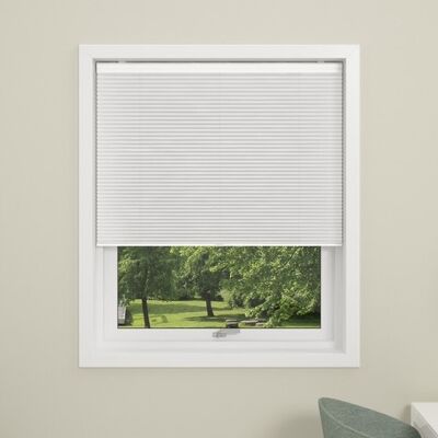 Debel Touch Split Plisségardin, 100x160 Cm, Hvid Debel Touch Split Plisségardin, 100x160 Cm, Hvid