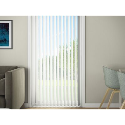 Debel D’lux Lamelgardin, 190x250 Cm, Hvid Debel D’lux Lamelgardin, 190x250 Cm, Hvid