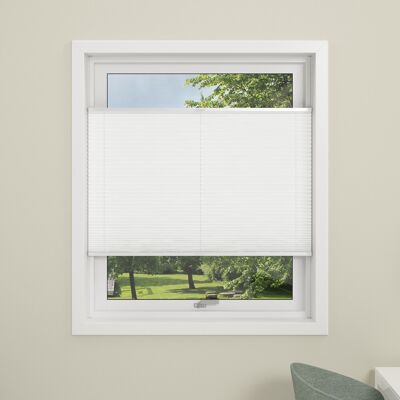 Debel Flex Plisségardin, 60x130 Cm, Hvid Debel Flex Plisségardin, 60x130 Cm, Hvid