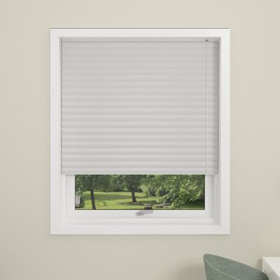 Debel Dubai Plisségardin, Mørkl, 60x130 Cm, Hvid Debel Dubai Plisségardin, Mørkl, 60x130 Cm, Hvid