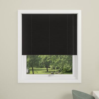 Debel London Plisségardin, 90x130 Cm, Sort Debel London Plisségardin, 90x130 Cm, Sort