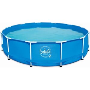 Swim & Fun Swing Metal Frame Pool Ø457x84cm, 16.700l