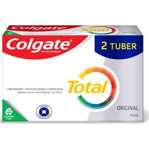 Colgate Tandpasta   Total Original   2x50 Ml