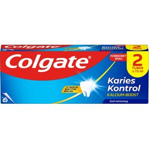 Colgate Tandpasta Karies Kontrol 2x75 Ml Colgate Tandpasta Karies Kontrol 2x75 Ml