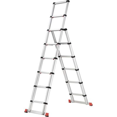 Lomax Trappestige Teleskop 8+6 Trin 2,35 M Lomax Trappestige Teleskop 8+6 Trin 2,35 M