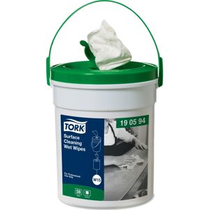 Tork W15 Wet Wipes Overflade, 58 Ark