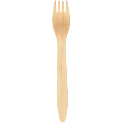 Abena Engangsgaffel, Birketræ, 16 Cm Abena Engangsgaffel, Birketræ, 16 Cm
