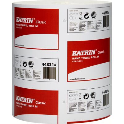 Katrin Classic M Centerfeedrulle 1-Lag 6 Rl. Katrin Classic M Centerfeedrulle 1-Lag 6 Rl.