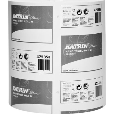 Katrin Plus M Centerfeedrulle 1-Lag 6 Rl. Katrin Plus M Centerfeedrulle 1-Lag 6 Rl.