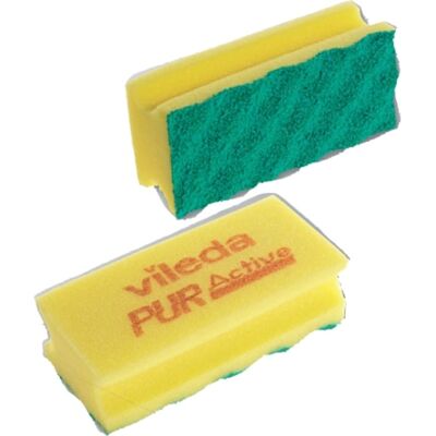 Vileda Puractive Ridsefri Skuresvamp, 6,5 X 14 Cm Vileda Puractive Ridsefri Skuresvamp, 6,5 X 14 Cm
