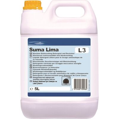 Suma Lima L3 Industriopvaskemiddel, 5 L Suma Lima L3 Industriopvaskemiddel, 5 L