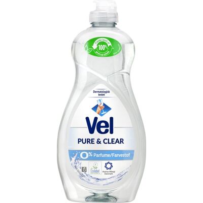 Vel Opvaskemiddel Pure & Clear 500 Ml Vel Opvaskemiddel Pure & Clear 500 Ml