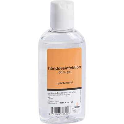 Plum Hånddesinfektion 85% Gel 75 Ml Plum Hånddesinfektion 85% Gel 75 Ml
