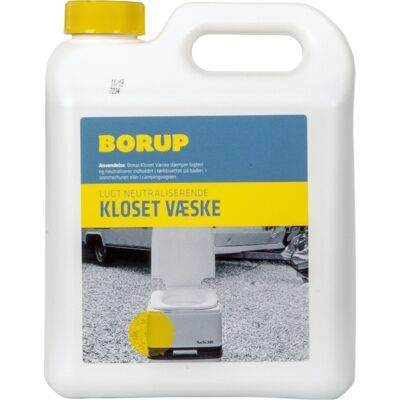 Borup Kloset Væske 2,5 L Borup Kloset Væske 2,5 L