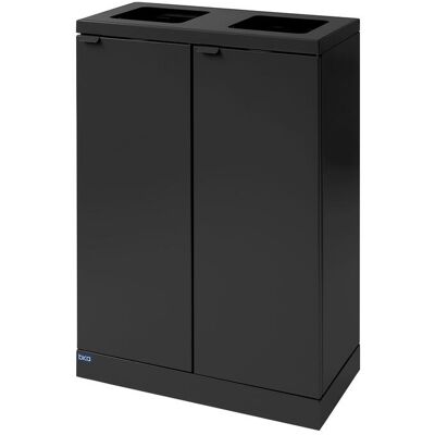 Bica 867 Affaldsstation, 2x65 L, Sort Bica 867 Affaldsstation, 2x65 L, Sort