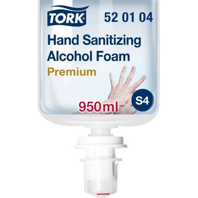 Tork - 75% Alkohol Skum 950ml - Hånddesinfektionsskum Tork - 75% Alkohol Skum 950ml - Hånddesinfektionsskum
