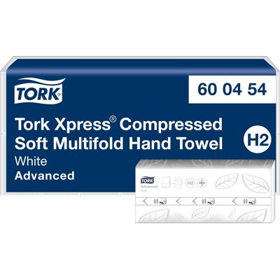 TORK Papirhåndklæder - 212x320 mm, 2-lags, hvid, interfold system TORK Papirhåndklæder - 212x320 mm, 2-lags, hvid, interfold system