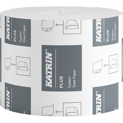 Katrin Plus System Toiletrulle 2-Lag Katrin Plus System Toiletrulle 2-Lag